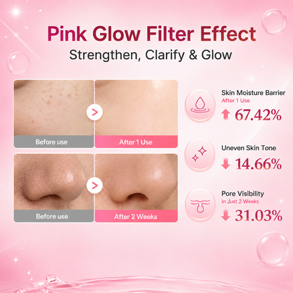 Artuift™ PDRN Pink Glow Serum | Glass Skin Hydration & Peptide Repair ✨