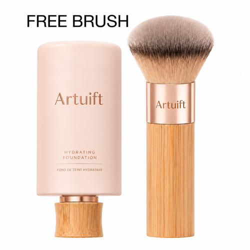 ✨ Artuift Serum Foundation – Hydrating Glow Finish 💧 (Free Brush Included 🎁)