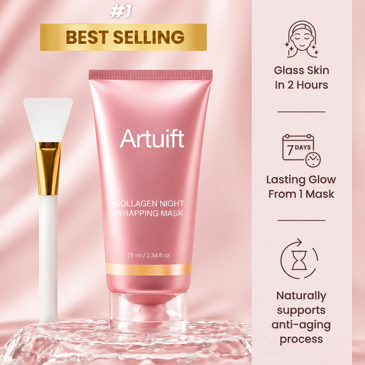 ✨ Artuift Collagen Night Wrapping Mask｜Overnight Firming & Hydrating Sleep Mask 💖