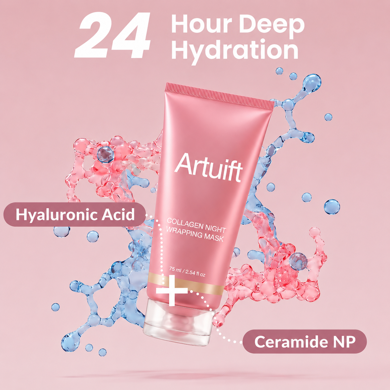 ✨ Artuift Collagen Night Wrapping Mask｜Overnight Firming & Hydrating Sleep Mask 💖