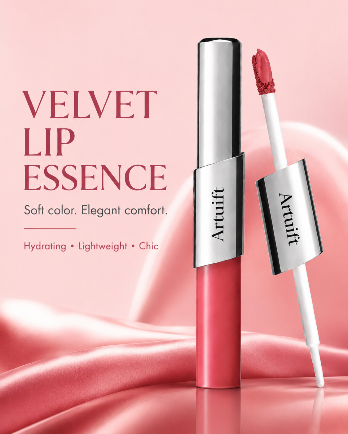 💋 BUY 1 GET 1 FREE ✨ Artuift™ Perfect Twin Lip| 12H Velvet Matte & Mirror Gloss Lip Duo