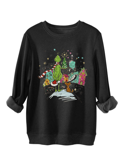 I wouldn't do anything Christmas hoodie