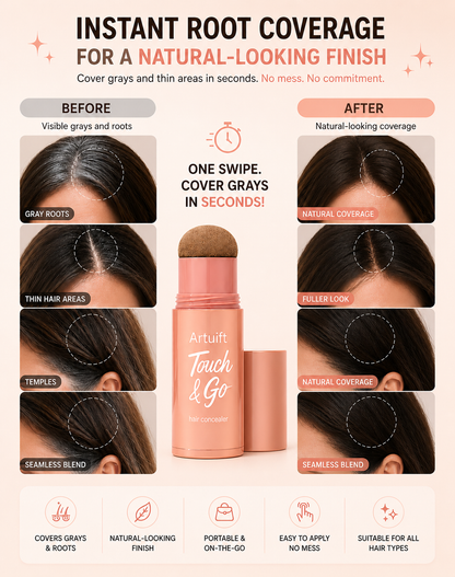Artuift Hair Concealer – Instant Root & Hairline Coverage💖