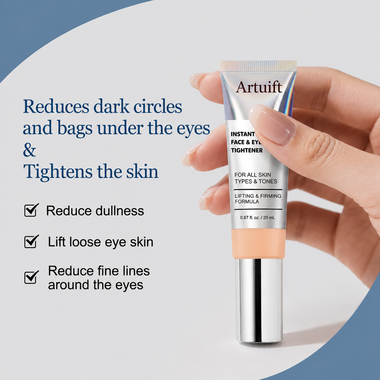 Artuift™ Instant Face&Eyes Temporary Tightener – Instant visible results in 60 seconds