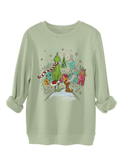 I wouldn't do anything Christmas hoodie