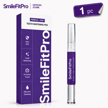 🦷 SmileFitPro PAP+ Purple Teeth Whitening Pen 💜
