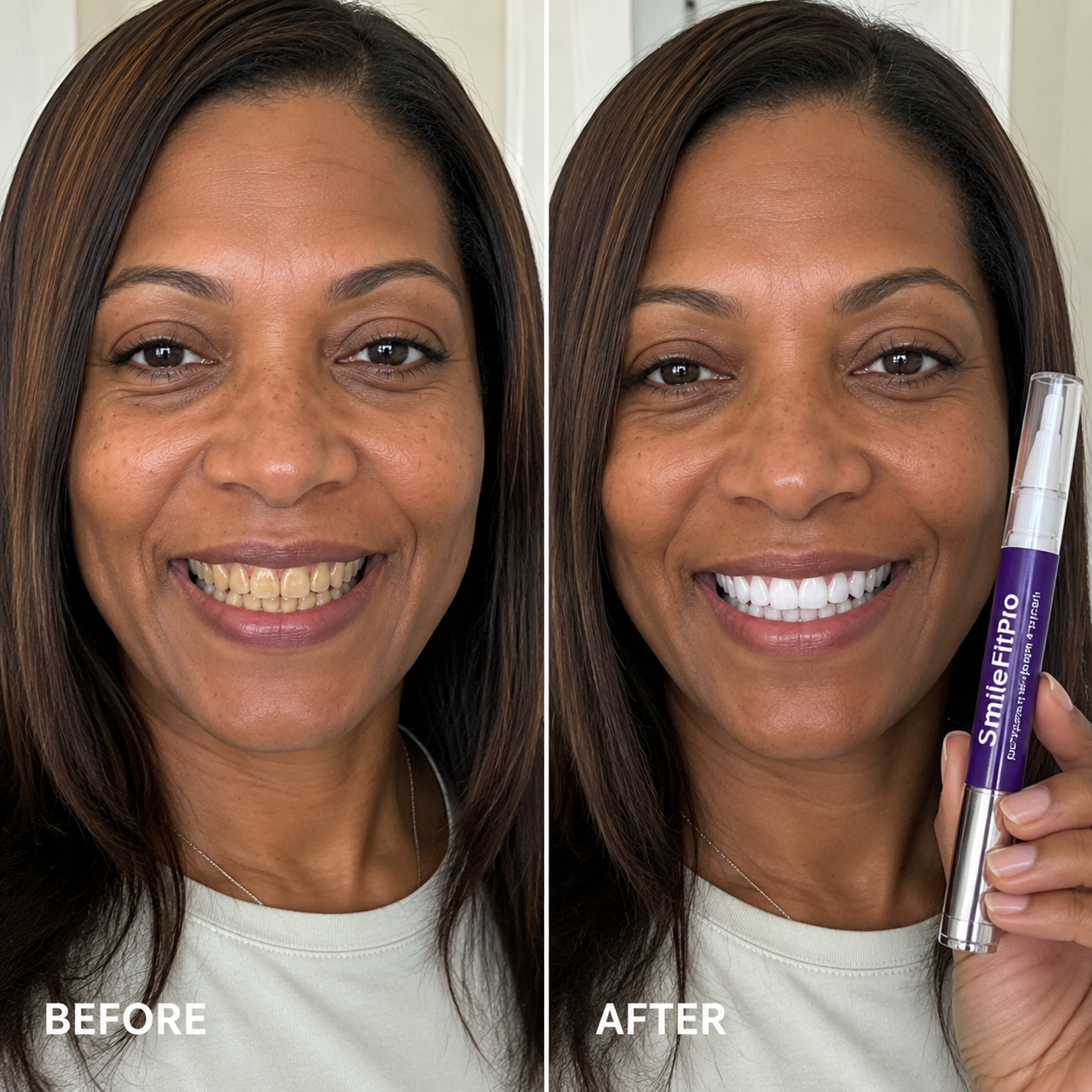 🦷 SmileFitPro PAP+ Purple Teeth Whitening Pen 💜