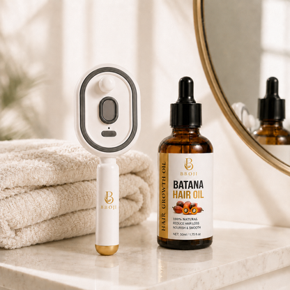 🔥Batana Oil Hair Treatment for Dry, Frizzy & Damaged Hair – Deep Nourishing Fortifying Hair Care Serum 💇‍♀️✨
