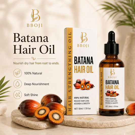 🔥Batana Oil Hair Treatment for Dry, Frizzy & Damaged Hair – Deep Nourishing Fortifying Hair Care Serum 💇‍♀️✨