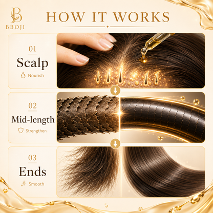 🔥Batana Oil Hair Treatment for Dry, Frizzy & Damaged Hair – Deep Nourishing Fortifying Hair Care Serum 💇‍♀️✨