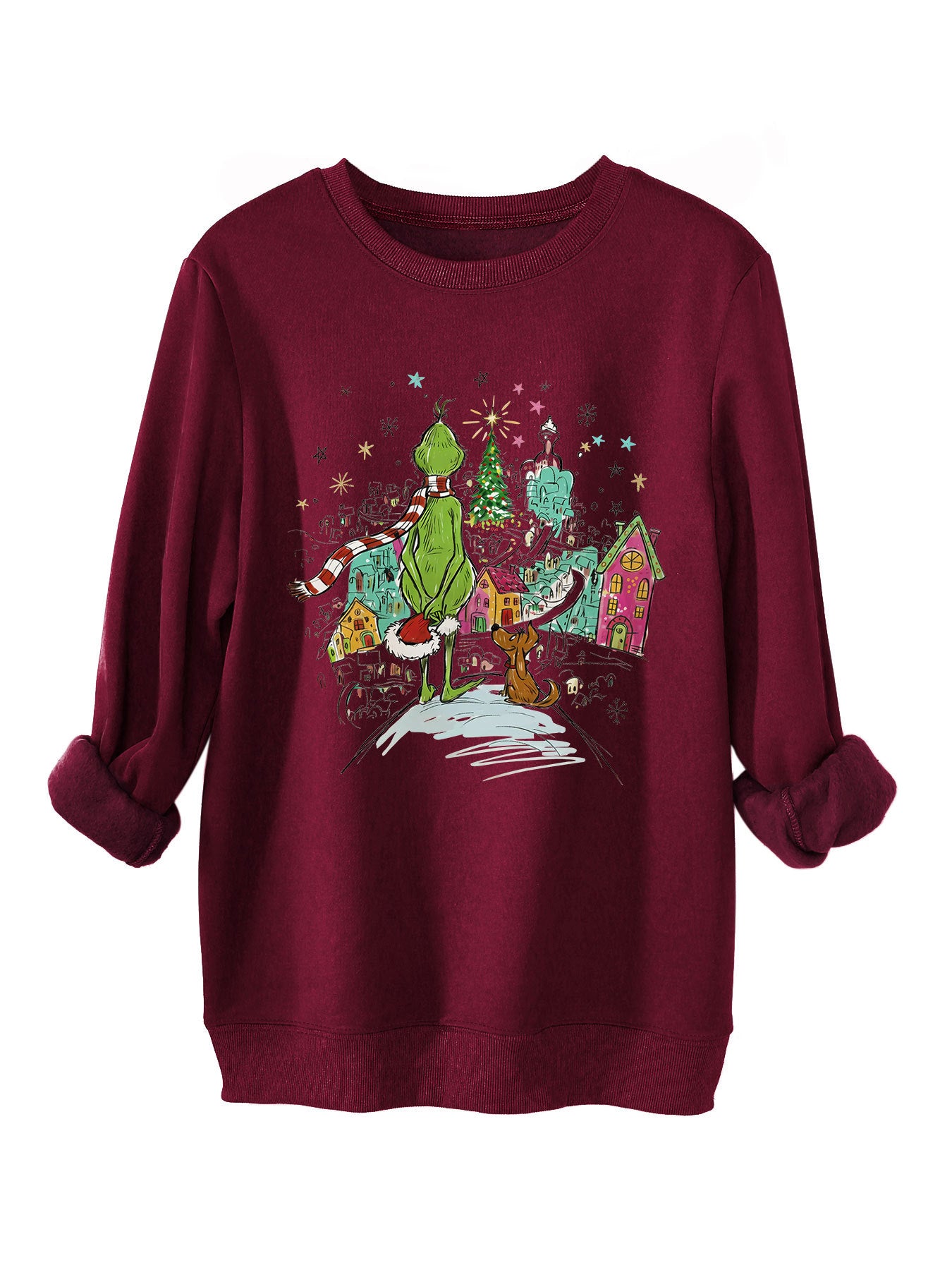 I wouldn't do anything Christmas hoodie