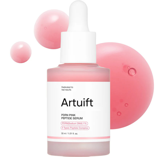 Artuift™ PDRN Pink Glow Serum | Glass Skin Hydration & Peptide Repair ✨