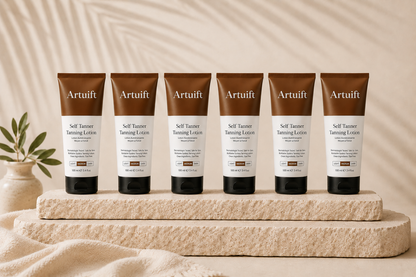 🔥 Last Day! Buy 1 Get 1 Free – Artuift Self Tanner Body Lotion | Natural Glow Sunless Tanning Cream